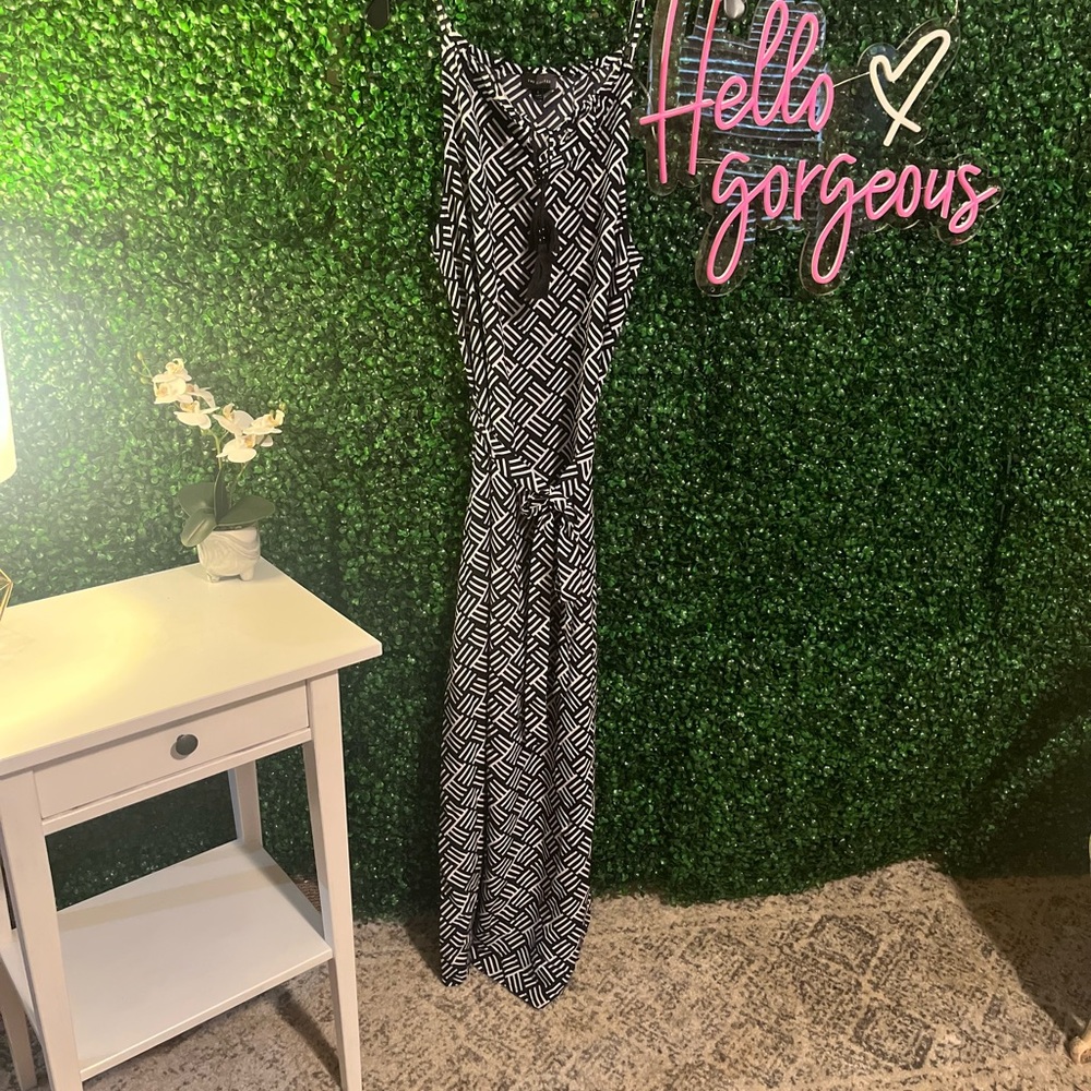 Limited Long Sleeveless Dress NWOT